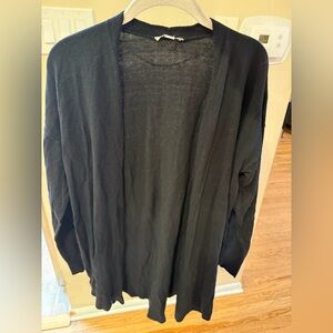 LOFT Outlet Lightweight Open-Front Cardigan L